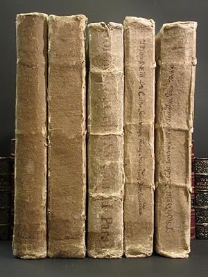 De Cultu Sanctorum Dissertationes Decem: Quibus Accessit Appendix de Cruce (Complete 5 Volume Set)