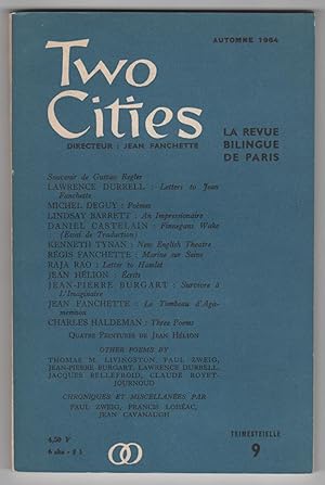 Immagine del venditore per Two Cities 9 (Automne 1964) venduto da Philip Smith, Bookseller