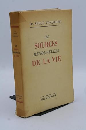 Seller image for Les Sources Renouvelees de La Vie. for sale by ATGBooks