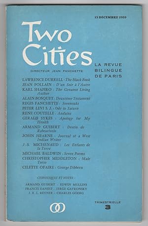 Image du vendeur pour Two Cities 3 (15 Decembre 1959) mis en vente par Philip Smith, Bookseller