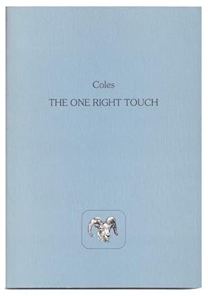 Seller image for The One Right Touch (Modern and Contemporary Poets of the West) for sale by Arundel Books