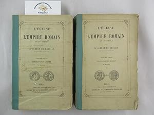 Image du vendeur pour L glise de L'empire Romain au IVe SICLE. DEUXIME PARTIE. Constance et Julien. DEUX volumes. mis en vente par Chiemgauer Internet Antiquariat GbR