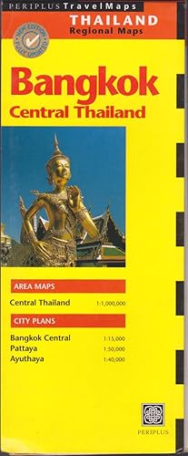 Seller image for Bangkok, Central Thailand (Periplus Travel Maps) for sale by Books of the World