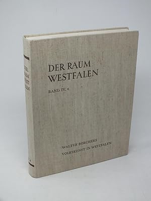 Bild des Verkufers fr Volkskunst in Westfalen Band IV,4 - Der Raum Westfalen zum Verkauf von Antiquariat Hans Wger