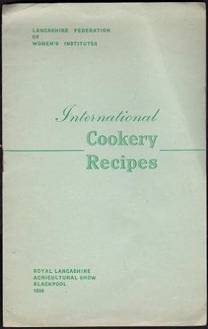 Bild des Verkufers fr International Cookery Recipes Royal Lancashire Agricultural Show, Blackpool 1959. zum Verkauf von Janet Clarke Books ABA