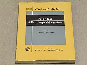 Richard Meili. Prime fasi nello sviluppo del carattere