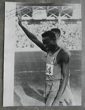 Abdou Sèye, premier athlète africain médaillé aux JO.