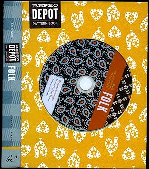 Seller image for Repro Depot (Reprodepot) Pattern Book | Folk | 225 Vintage-Inspired Textile Designs + CD for sale by Little Stour Books PBFA Member
