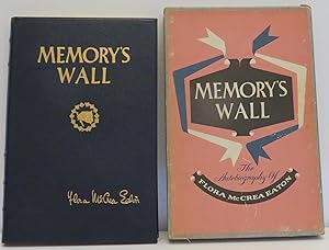 Imagen del vendedor de Memory's Wall a la venta por Robert Rankin Books