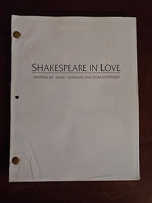 Bild des Verkufers fr Shakespeare in Love zum Verkauf von Tom Schmidt