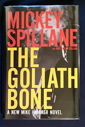 Immagine del venditore per THE GOLIATH BONE; Mickey Spillane with Max Allan Collins venduto da Borg Antiquarian