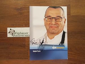 Image du vendeur pour Original Autogramm Rainer Sass NDR Koch /// Autogramm Autograph signiert signed signee mis en vente par Antiquariat im Kaiserviertel | Wimbauer Buchversand