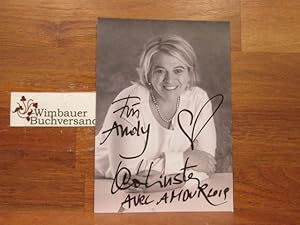 Bild des Verkufers fr Original Autogramm Lea Linster Starkchin /// Autogramm Autograph signiert signed signee zum Verkauf von Antiquariat im Kaiserviertel | Wimbauer Buchversand