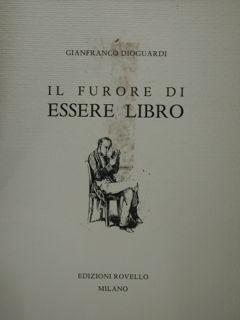 Image du vendeur pour Il furore di Essere Libro. mis en vente par EDITORIALE UMBRA SAS