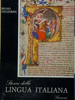 Image du vendeur pour Storia della lingua italiana. mis en vente par EDITORIALE UMBRA SAS