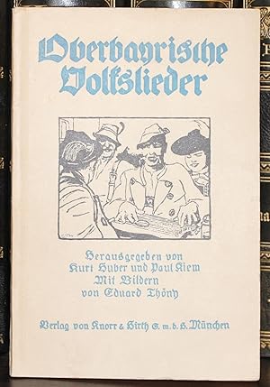 Seller image for Oberbayrische Volkslieder mit Bildern und Weisen for sale by Simon Hausstetter