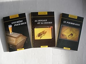 Image du vendeur pour Lot De 3 livres: Une Bire Pour Deux - La Mygale et La Souris - Le Fourmi-lion mis en vente par La Bouquinerie des Antres