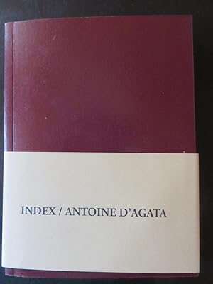 Imagen del vendedor de Index a la venta por La Chambre Noire