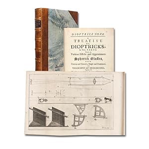 Immagine del venditore per Dioptrica nova. A treatise of dioptricks, in two parts. Wherein the various effects and appearances of spherick glasses, both convex and concave, single and combined, in telescopes and microscopes, together with their usefulness in many concerns of humane life, are explained. 2nd edition. 2 Teile in 1 Band. venduto da Antiquariat Gerhard Gruber