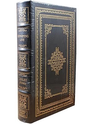 Bild des Verkufers fr Easton Press, Lesley Stahl REPORTING LIVE Signed First Edition w/COA [Sealed] zum Verkauf von veryfinebooks