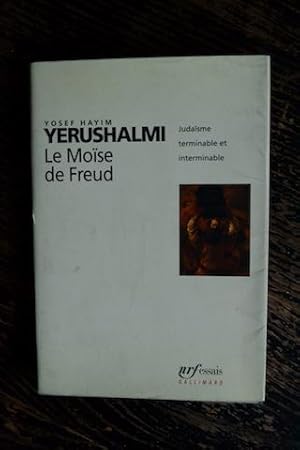 Image du vendeur pour Le Mose de Freud - Judasme terminable et interminable mis en vente par Un livre en poche