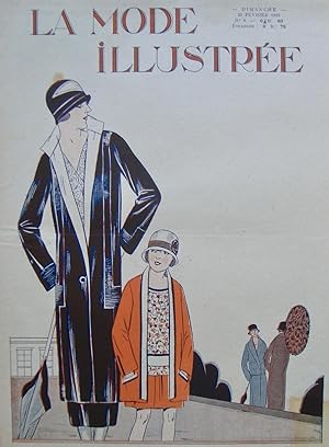 Seller image for La Mode illustre - 22 fvrier 1925 - for sale by Le Livre  Venir