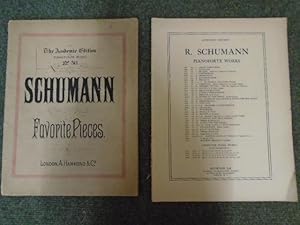 The Academie Edition of Pianoforte Music; No. 30 Favorite Pieces; Augener's Edition R.Schumann Pi...