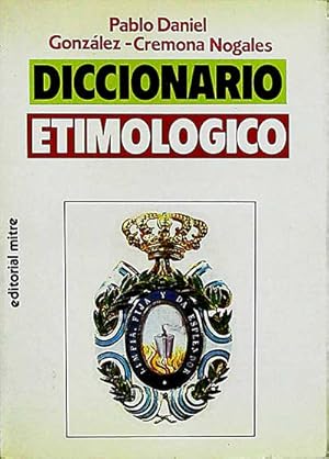 Bild des Verkufers fr Diccionario etimolgico zum Verkauf von Tik Books GO