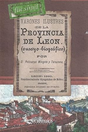 Imagen del vendedor de Varones ilustres de la provincia de Len (ensayo biogrfico) a la venta por Librera Cajn Desastre