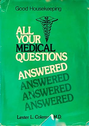 Seller image for All Your Medical Questions Answered for sale by 2nd Hand Books