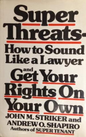 Seller image for Super Threats for sale by 2nd Hand Books