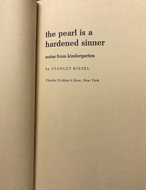 Seller image for The Pearl Is A Hardened Sinner for sale by 2nd Hand Books