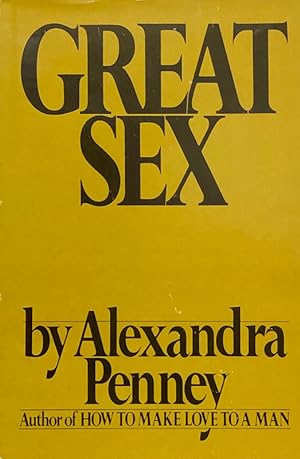 Immagine del venditore per Great Sex venduto da 2nd Hand Books