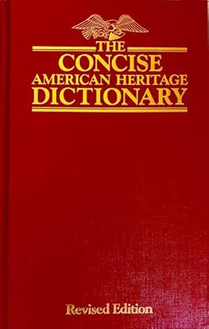 The Concise American Heritage Dictionary