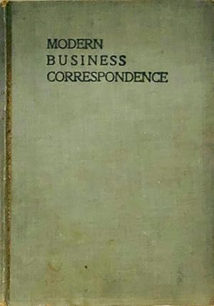 Imagen del vendedor de Modern Business Correspondence a la venta por 2nd Hand Books