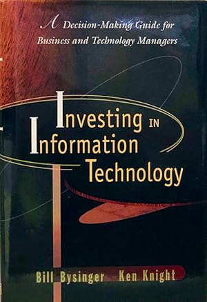 Immagine del venditore per Investing in Information Technology venduto da 2nd Hand Books