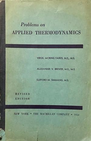 Bild des Verkufers fr Problems on Applied Thermodynamics zum Verkauf von 2nd Hand Books