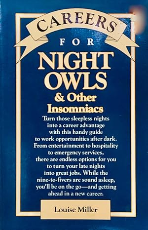 Careers For Night Owls & Other Insomniacs