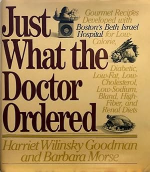 Seller image for Just What the Doctor Ordered for sale by 2nd Hand Books