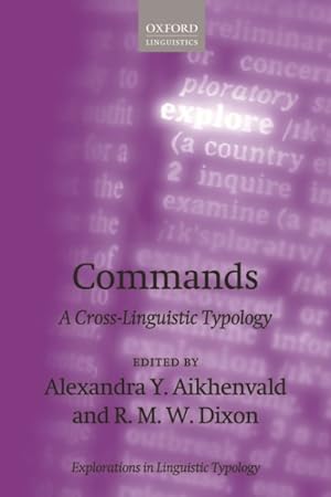 Seller image for Commands : A Cross-linguistic Typology for sale by GreatBookPrices