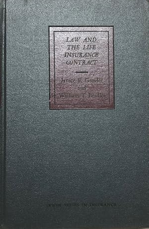 Seller image for Law and the Life Insurance Contract for sale by 2nd Hand Books
