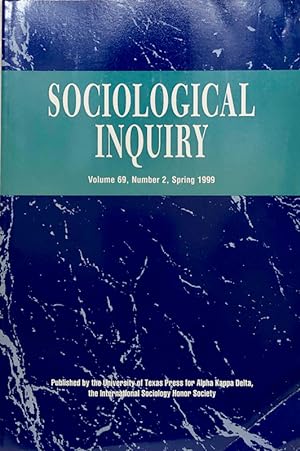 Imagen del vendedor de Sociological Inquiry a la venta por 2nd Hand Books