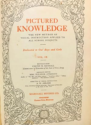 Seller image for Pictured Knowledge: Vol. IX for sale by 2nd Hand Books