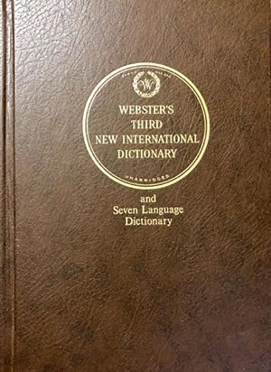 Seller image for Webster's Third New International Dictionary and Seven Language Dictionary: Three Volumes for sale by 2nd Hand Books
