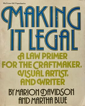 Immagine del venditore per Making It Legal venduto da 2nd Hand Books