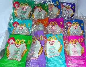 McDonald 1999 Set of 12 Beanies