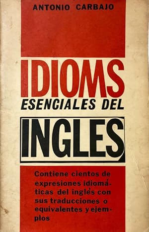 Seller image for Expresiones Idiomaticas: Ingles-Espanol for sale by 2nd Hand Books