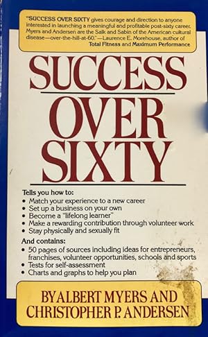 Seller image for Success Over Sixty for sale by 2nd Hand Books