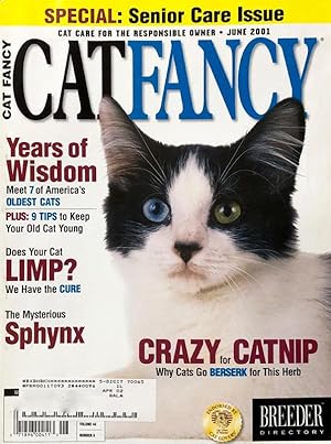 Bild des Verkufers fr Cat Fancy June 2001 zum Verkauf von 2nd Hand Books