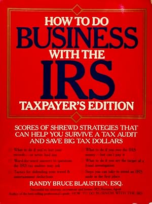 How To Do Business With The IRS - Taxpayers Ed.